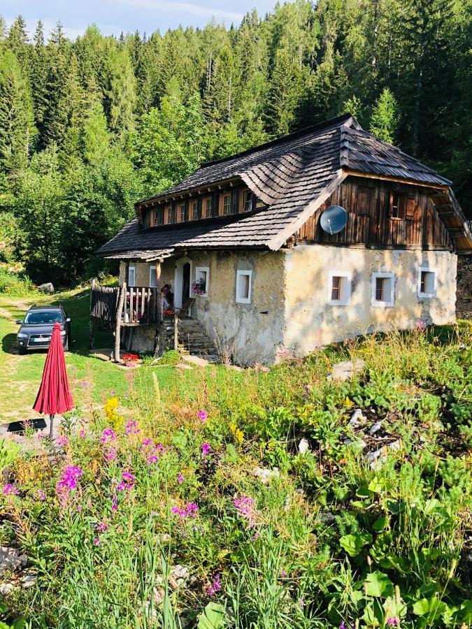 Villa Obiralmhütte Fladung Bad Eisenkappel Exterior foto